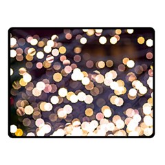 Bright Light Pattern Double Sided Fleece Blanket (small)  by FunnyCow