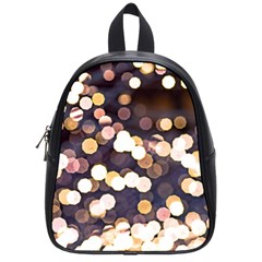 Bright Light Pattern School Bag (small) by FunnyCow