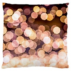 Warm Color Brown Light Pattern Standard Flano Cushion Case (two Sides) by FunnyCow