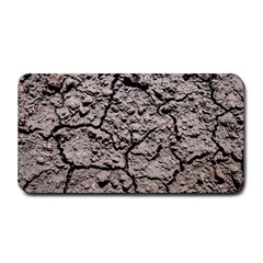 Earth  Dark Soil With Cracks Medium Bar Mats by FunnyCow