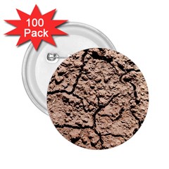 Earth  Light Brown Wet Soil 2 25  Buttons (100 Pack)  by FunnyCow