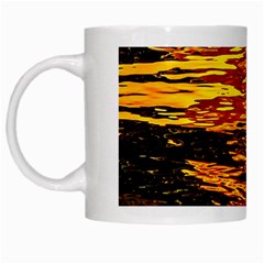 Liquid Gold White Mugs by FunnyCow