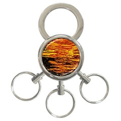 Liquid Gold 3-ring Key Chains by FunnyCow