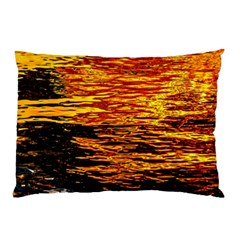 Liquid Gold Pillow Case by FunnyCow