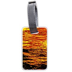 Liquid Gold Luggage Tags (one Side)  by FunnyCow