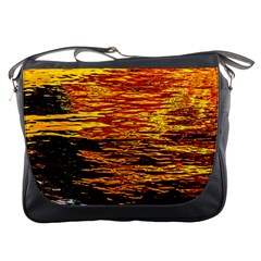 Liquid Gold Messenger Bags by FunnyCow