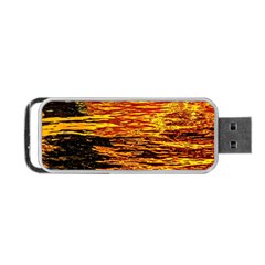 Liquid Gold Portable Usb Flash (two Sides) by FunnyCow