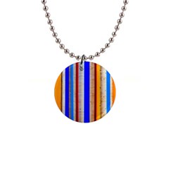 Colorful Wood And Metal Pattern Button Necklaces by FunnyCow