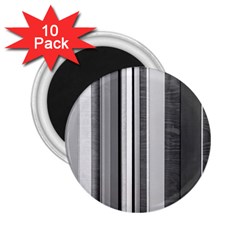 Shades Of Grey Wood And Metal 2 25  Magnets (10 Pack)  by FunnyCow