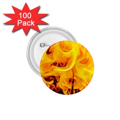 Fire And Flames 1 75  Buttons (100 Pack)  by FunnyCow