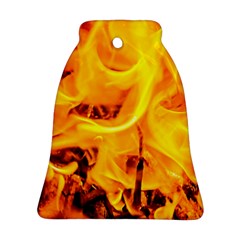 Fire And Flames Ornament (bell) by FunnyCow