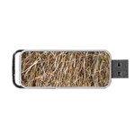 Dry Hay Texture Portable USB Flash (Two Sides) Back