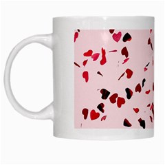 Love Is In The Air White Mugs by FunnyCow