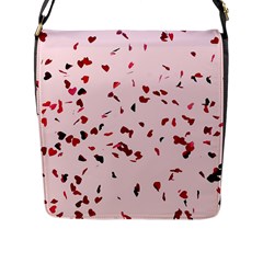 Love Is In The Air Flap Messenger Bag (l)  by FunnyCow