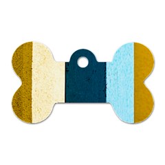 Flat Angle Dog Tag Bone (two Sides) by FunnyCow