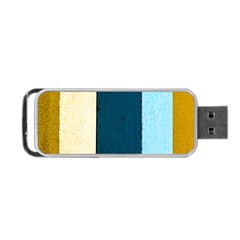 Flat Angle Portable Usb Flash (two Sides) by FunnyCow