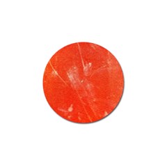 Grunge Red Tarpaulin Texture Golf Ball Marker