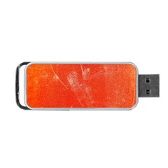 Grunge Red Tarpaulin Texture Portable Usb Flash (one Side) by FunnyCow