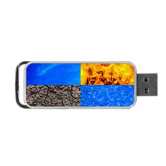 The Fifth Inside Funny Pattern Portable Usb Flash (one Side) by FunnyCow