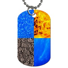 The Fifth Inside Vertical Pattern Dog Tag (one Side) by FunnyCow