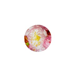 Pink Flowering Almond Flowers 1  Mini Buttons by FunnyCow