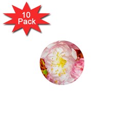 Pink Flowering Almond Flowers 1  Mini Magnet (10 Pack)  by FunnyCow