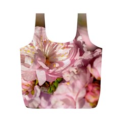 Beautiful Flowering Almond Full Print Recycle Bags (m)  by FunnyCow