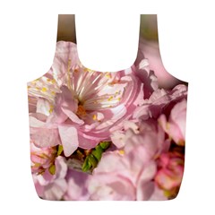 Beautiful Flowering Almond Full Print Recycle Bags (l)  by FunnyCow