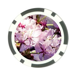 Sakura In The Shade Poker Chip Card Guard by FunnyCow