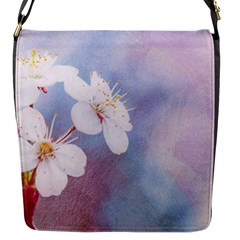 Pink Mist Of Sakura Flap Messenger Bag (s) by FunnyCow