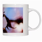 Three Sakura Flowers White Mugs Right