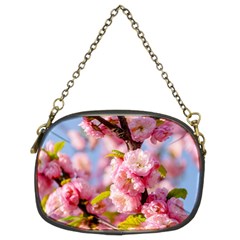 Flowering Almond Flowersg Chain Purses (two Sides)  by FunnyCow