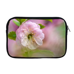 Single Almond Flower Apple Macbook Pro 17  Zipper Case by FunnyCow