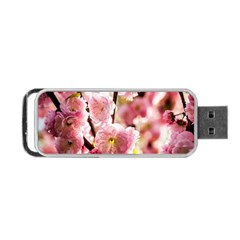 Blooming Almond At Sunset Portable Usb Flash (one Side) by FunnyCow