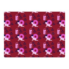 Punk Baby Red Double Sided Flano Blanket (mini)  by snowwhitegirl