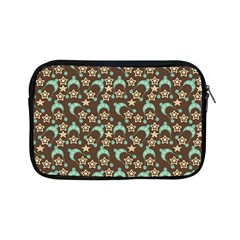 Brown With Blue Hats Apple Ipad Mini Zipper Cases by snowwhitegirl