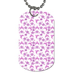 Violet Winter Hats Dog Tag (two Sides) by snowwhitegirl