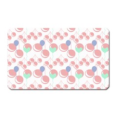 Bubblegum Cherry White Magnet (rectangular) by snowwhitegirl