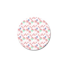 Bubblegum Cherry White Golf Ball Marker (4 Pack) by snowwhitegirl