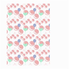 Bubblegum Cherry White Small Garden Flag (two Sides) by snowwhitegirl