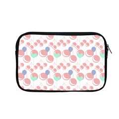 Bubblegum Cherry White Apple Macbook Pro 13  Zipper Case by snowwhitegirl