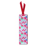 Bubblegum Cherry Blue Small Book Marks Front