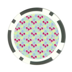 Birthday Cherries Poker Chip Card Guard