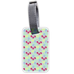 Birthday Cherries Luggage Tags (one Side)  by snowwhitegirl