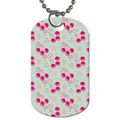 Bubblegum Cherry Dog Tag (one Side) by snowwhitegirl