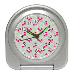 Bubblegum Cherry Travel Alarm Clock by snowwhitegirl