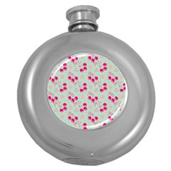 Bubblegum Cherry Round Hip Flask (5 Oz)