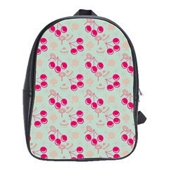 Bubblegum Cherry School Bag (large)