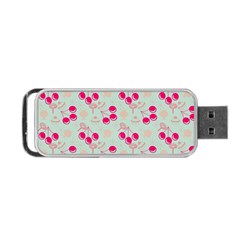 Bubblegum Cherry Portable Usb Flash (two Sides) by snowwhitegirl