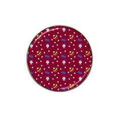 Cakes And Sundaes Red Hat Clip Ball Marker (10 Pack) by snowwhitegirl